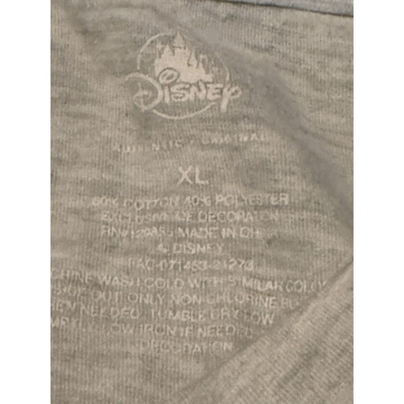 Disney Parks T Shirt More Dogs Womens Gray Lady & The Tramp Extra Large XL - Picture 5 of 8